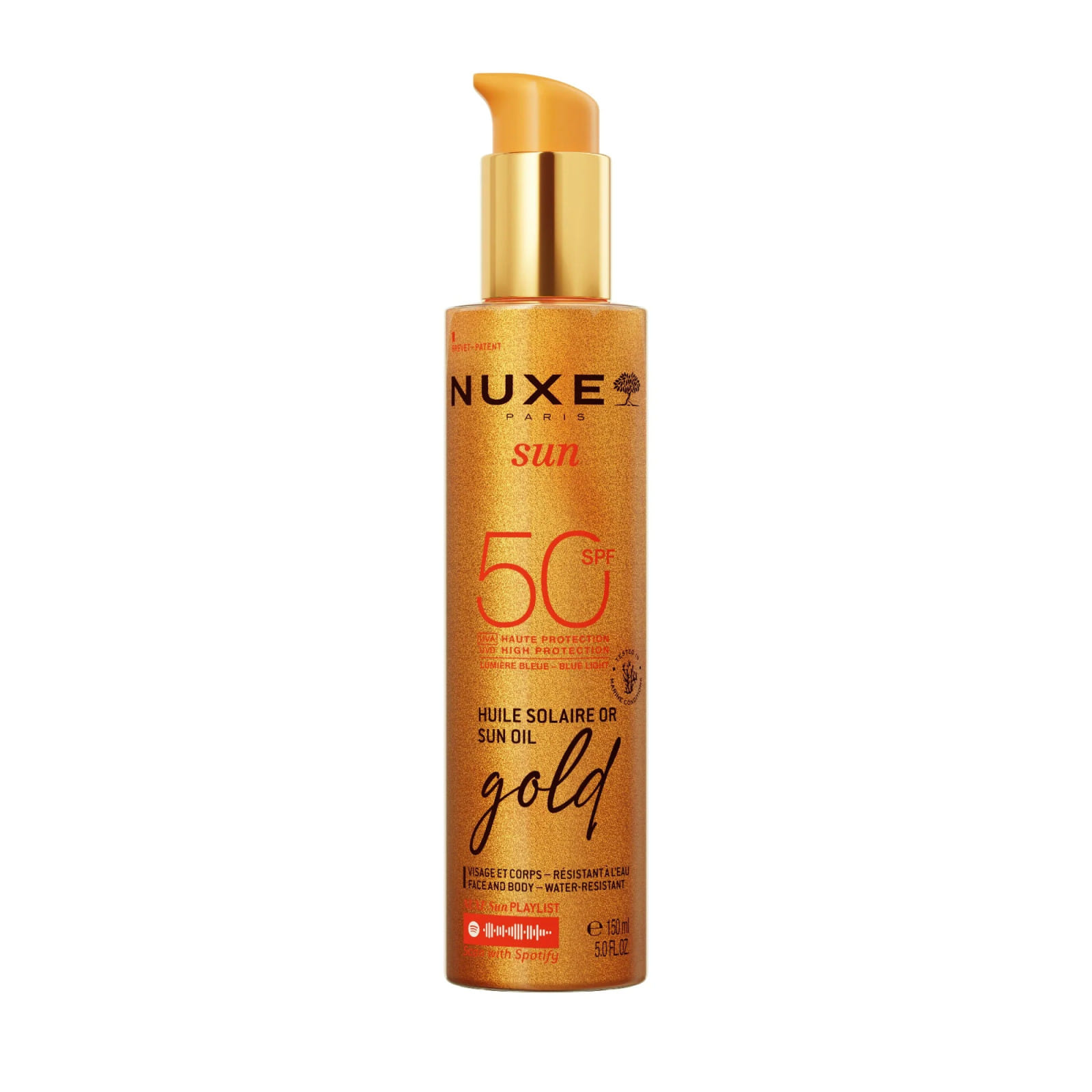 NUXE SUN OLIO SOLARE DORATO SPF50 150 ML