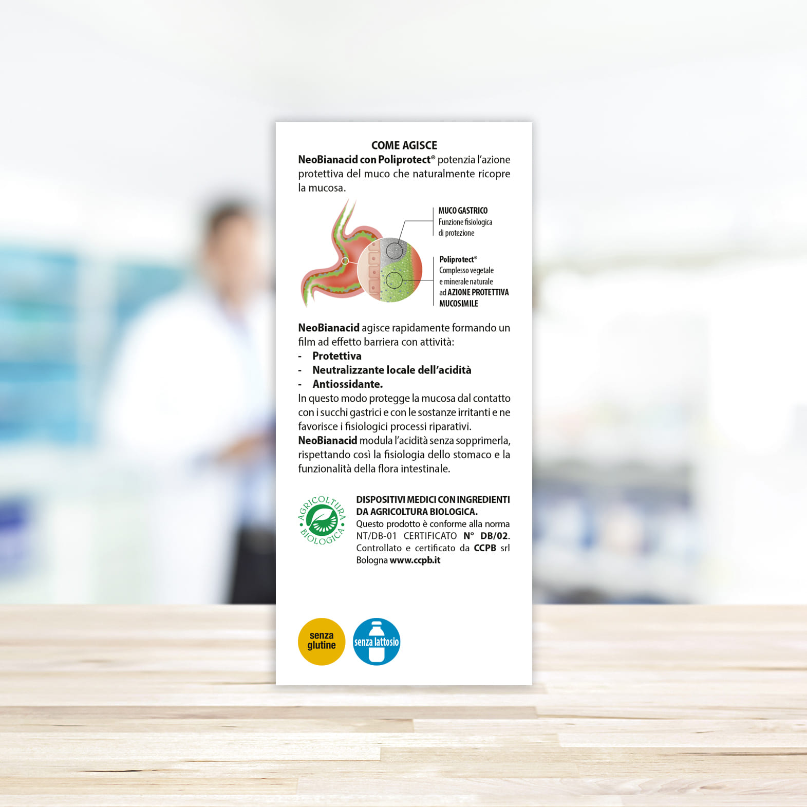 NEOBIANACID 20 BUSTINE LIMONE