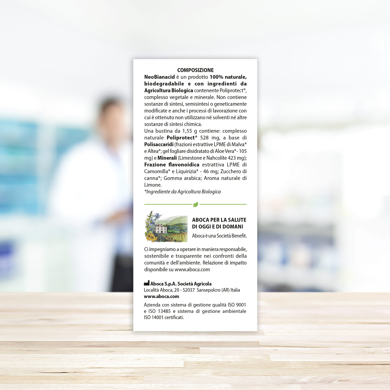 NEOBIANACID 20 BUSTINE LIMONE