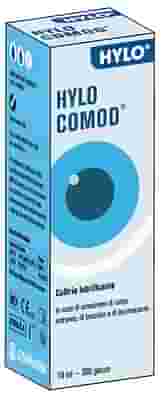 COLLIRIO LUBRIFICANTE HYLO COMOD IALURONATO DI SODIO 2 MG/ML 10 ML