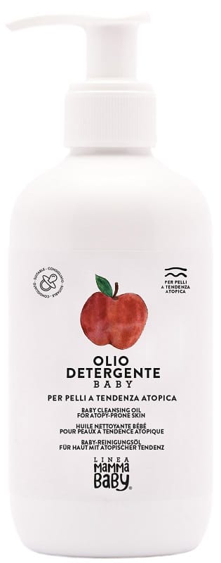 MAMMABABY OLIO DETERGENTE BEBY PER PELLI A TENDENZA ATOPICA 250 ML
