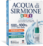ACQUA DI SIRMIONE KIDS NEBULIZZAZIONE SOFT ACQUA TERMALE 100% 6 FLACONCINI PLURIDOSE DA 15 ML