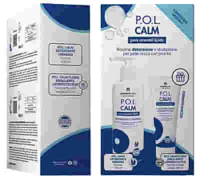 POL CALM DETERGENTE CREMOSO 400 ML + POL CALM FLUIDO EMOLLIENTE LIPORESTITUTIVO 100 ML