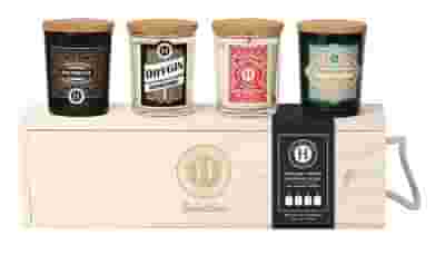HIMALAYA CANDLE BOX LEGNO SELEZIONE DI GIN HIMALAYA CANDLE BOX LEGNO SELEZIONE DI GIN