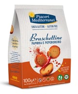 PIACERI MEDITERRANEI BRUSCHETTINE PAPRIKA E PEPERONCINO 100 G