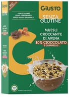 GIUSTO SENZA GLUTINE MUESLI AVENA CIOCCOLATO 275 G