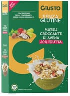GIUSTO SENZA GLUTINE MUESLI AVENA FRUTTA SECCA 275 G