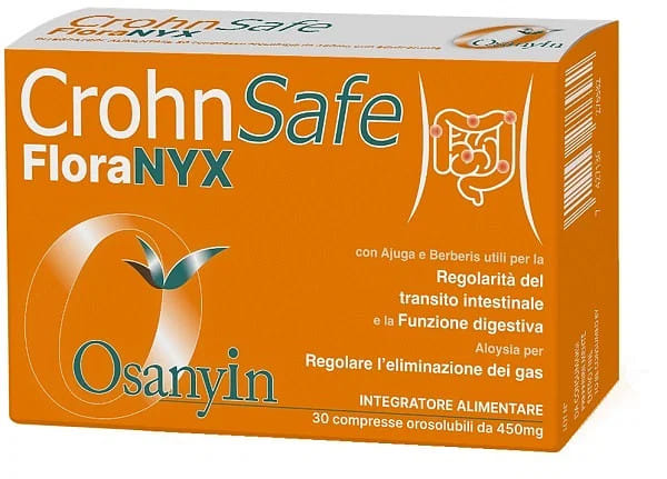 CROHNSAFE FLORANYX 30 COMPRESSE OROSOLUBILI