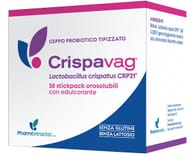 CRISPAVAG 30 STICK 1,2 G CON EDULCORANTE SENZA GLUTINE SENZA LATTOSIO