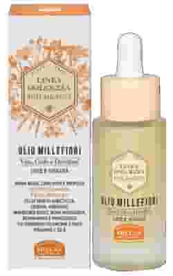 LINEA DOLCEZZA MIELE BIOLOGICO OLIO MILLEFIORI PER VISO COLLO E DECOLLETE' LUCE E VITALITA' 30 ML