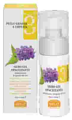 3 PELLE GRASSA E IMPURA SIERO GEL OPACIZZANTE UNIFORMANTE E LEVIGANTE PER IL VISO 30 ML