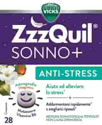 VICKS ZZZQUIL SONNO+ ANTISTRESS 28 CAPSULE