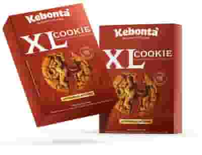 KEBONTA' COOKIE XL CUOR DI NOCCIOLA 4X50 G