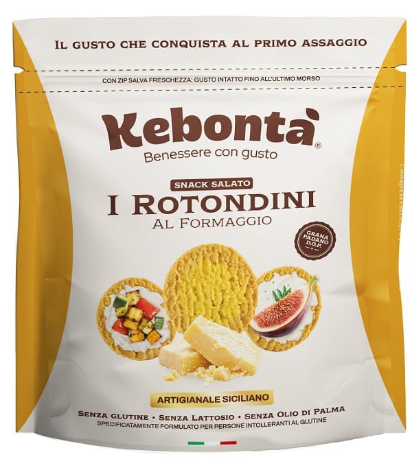 KEBONTA' ROTONDINI AL FORMAGGIO 180 G