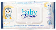 BABY VENERE SALVIETTINE LATTE DI AVENA E PROTEINE DI RISO 72 PEZZI