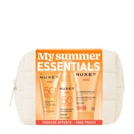 NUXE TROUSSE MY SUMMER ESSENTIAL 2026 1 FACE CREAM SPF50+ 30 ML + 1 SPRAY SPF50 50 ML + 1 AFTER SUN LOTION 50 ML