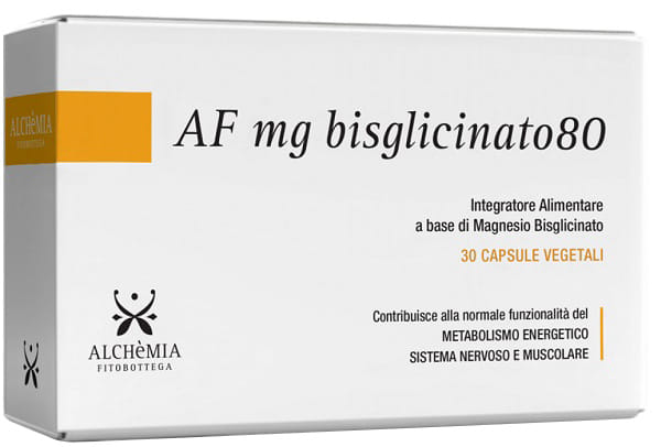 AF MG BISGLICINATO 80 30 CAPSULE VEGETALI