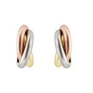 MYLOVLY GIOIELLI MUST HAVE ORECCHINO CERCHIO TRINITY ORO