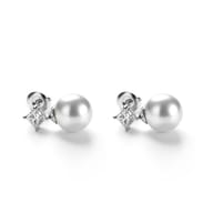 MYLOVLY GIOIELLI MUST HAVE ORECCHINO PERLA PUNTO LUCE ARGENTO