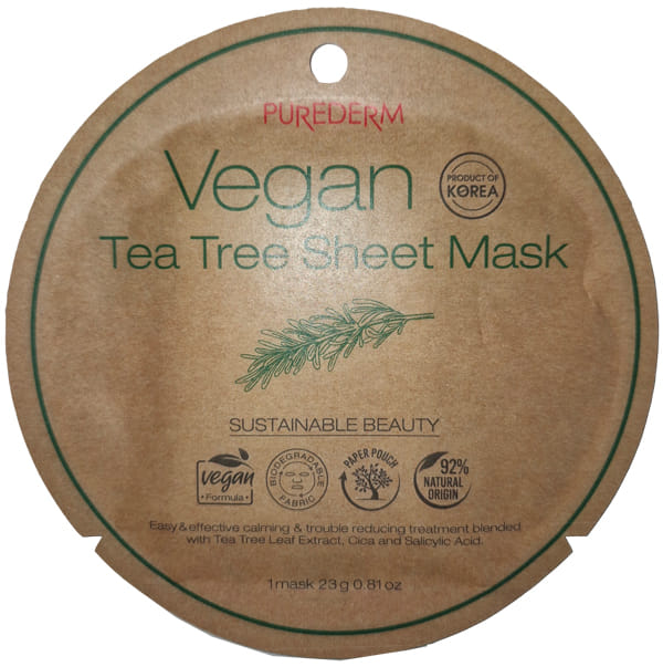 Purederm Maschera Vegana Tea Tree