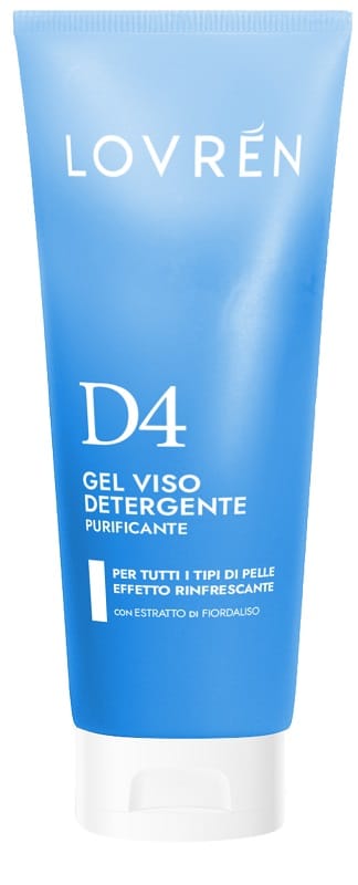 LOVREN D4 GEL DETERGENTE VISO PURIFICANTE 100 ML