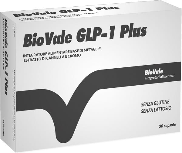 Biovale Glp 1 Plus 30 Capsule Senza Glutine Senza Lattosio