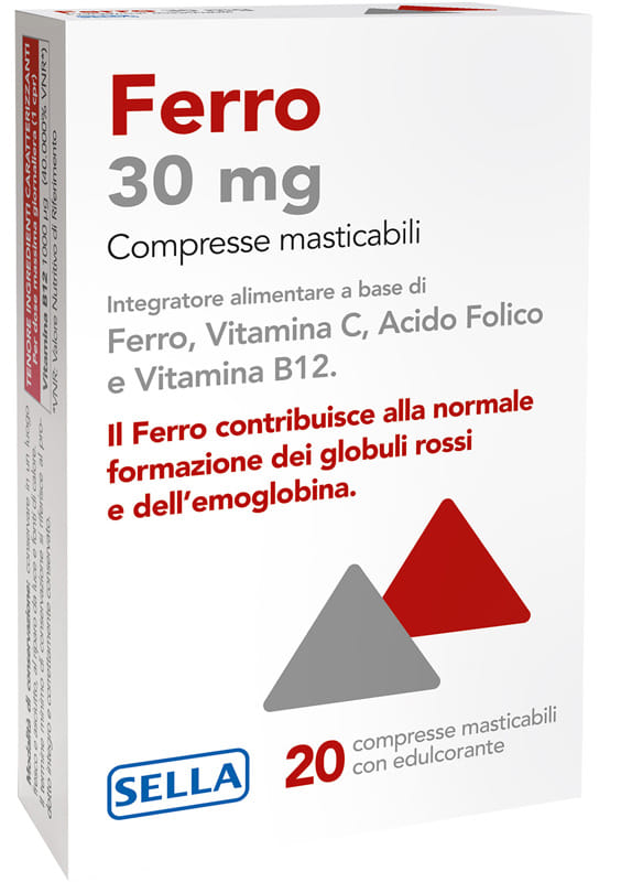 FERRO 20 COMPRESSE 30 MG