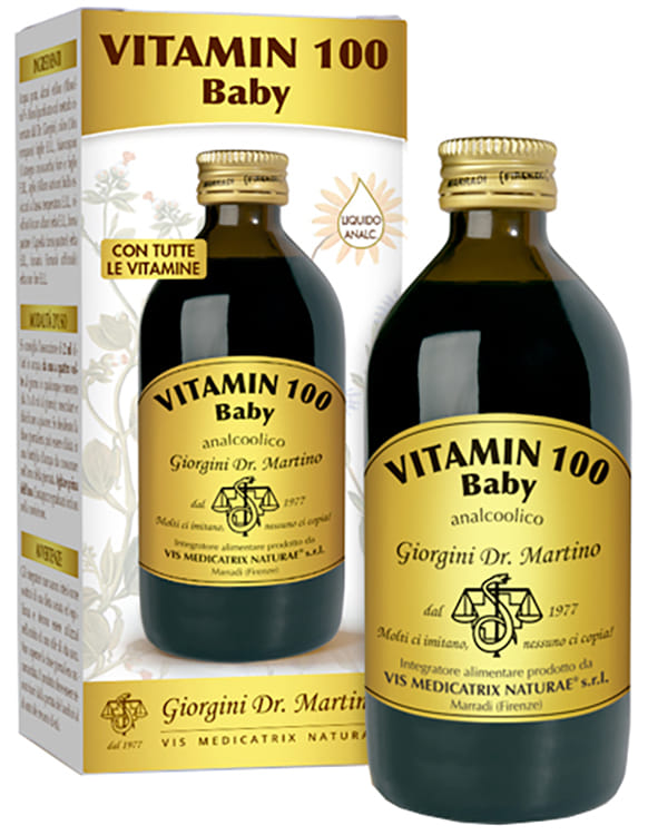 VITAMIN 100 BABY LIQUIDO ANALCOLICO 200 ML