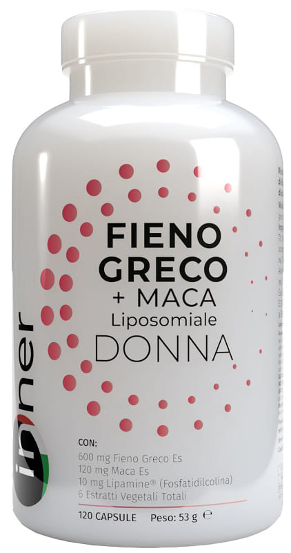 INNER FIENO GRECO + MACA LIPOSOMIALE DONNA 120 CAPSULE