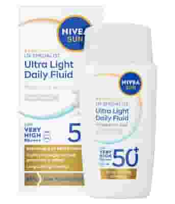 NIVEA SUN BREATHABLE UV SPECIALIST FLUIDO QUOTIDIANO ULTRA LEGGERO LIGHT TINTED SPF50+ 40 ML