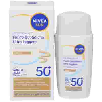 NIVEA SUN BREATHABLE UV SPECIALIST FLUIDO QUOTIDIANO ULTRA LEGGERO MEDIUM SPF50+ 40 ML