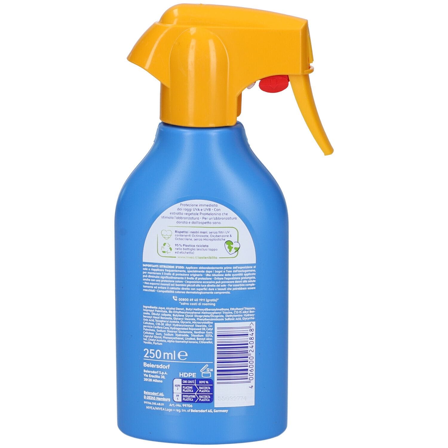 NIVEA SUN PROTECT&BRONZE DOPPIA AZIONE SPF50+ 250 ML