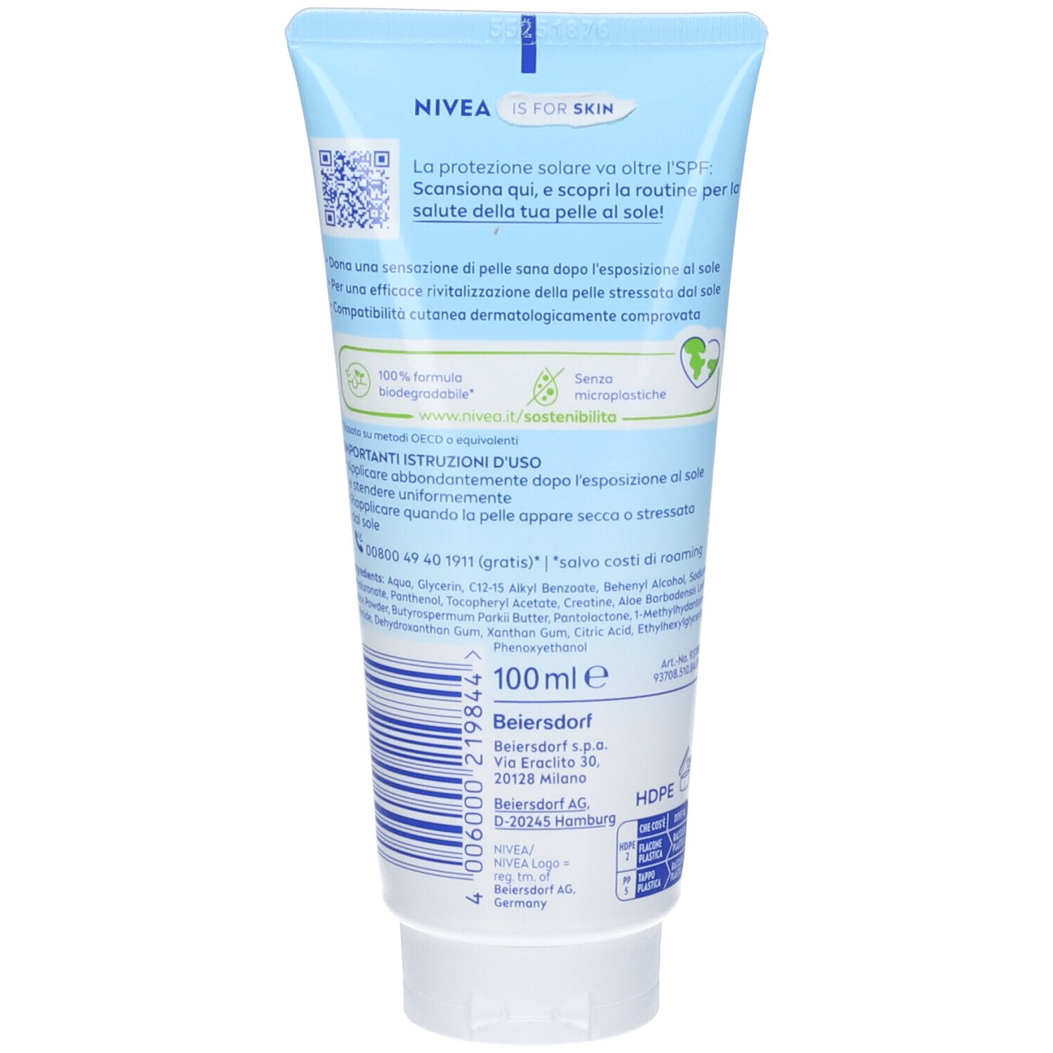 NIVEA SUN SIERO DOPOSOLE 100 ML