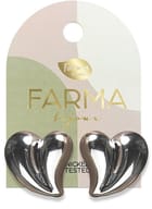 FARMA BIJOUX CUORE SPACCATO SILVER