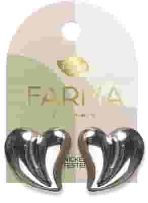FARMA BIJOUX CUORE SPACCATO SILVER