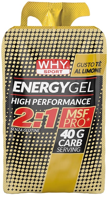 WHYSPORT ENERGY GEL 2 1 TE' LIMONE 55 ML SENZA GLUTINE
