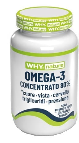 WHYNATURE OMEGA 3 CONCENTRATO 80% 60 SOFTGEL SENZA GLUTINE