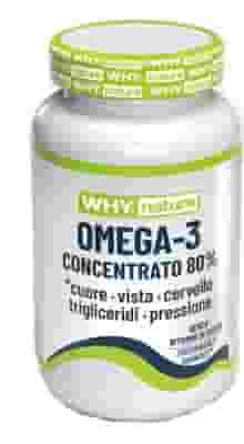 WHYNATURE OMEGA 3 CONCENTRATO 80% 60 SOFTGEL SENZA GLUTINE