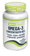 WHYNATURE OMEGA 3 CONCENTRATO 80% 120 SOFTGEL SENZA GLUTINE