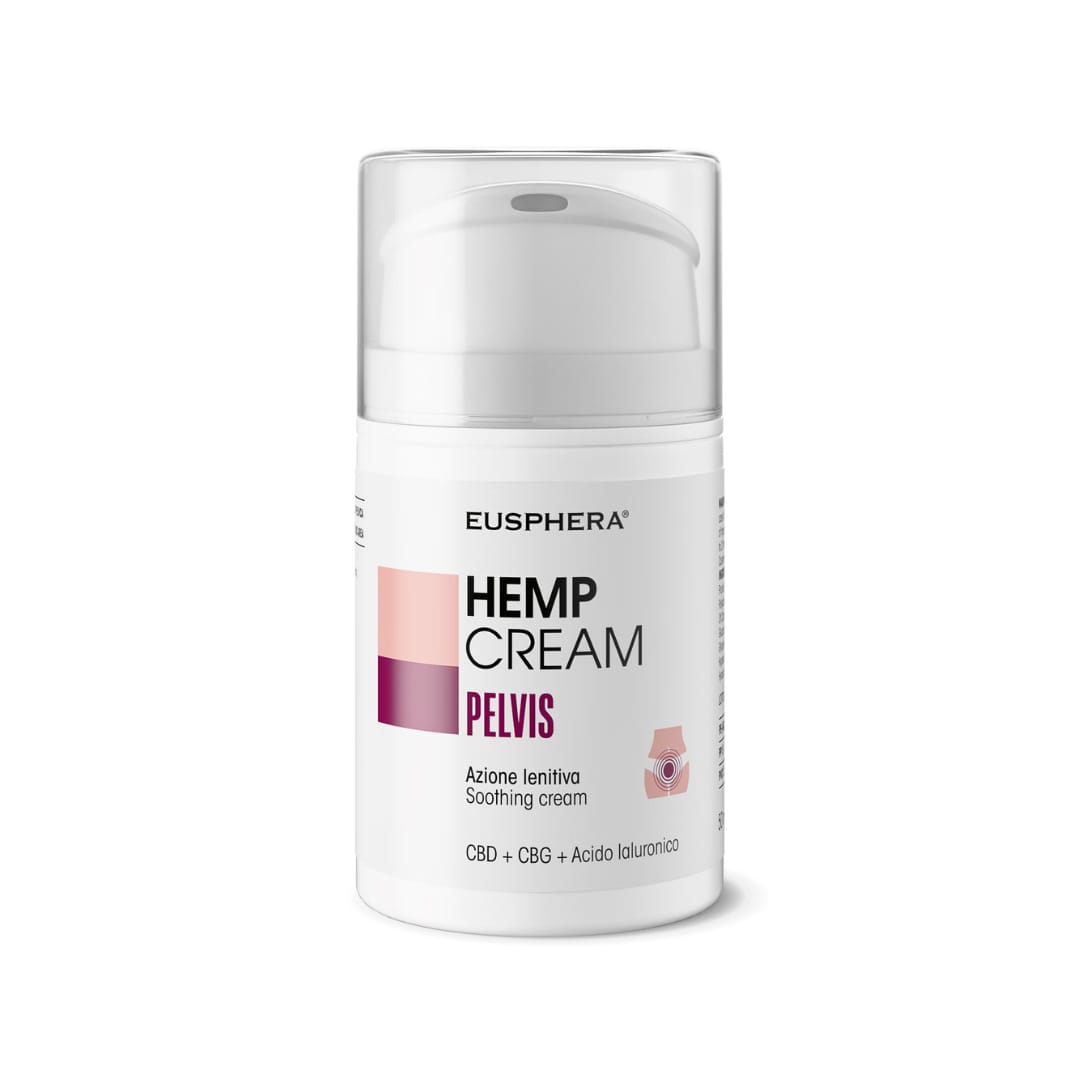 Eusphera Hemp Cream Pelvis   Crema Lenitiva Per Prurito Intimo E Vulvodinia