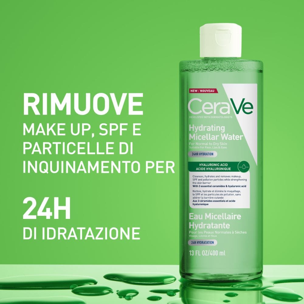 CERAVE ACQUA MICELLARE IDRATANTE 400 ML