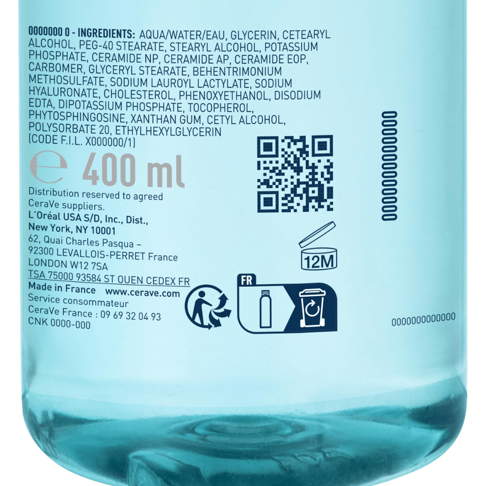 CERAVE ACQUA MICELLARE PURIFICANTE 400 ML