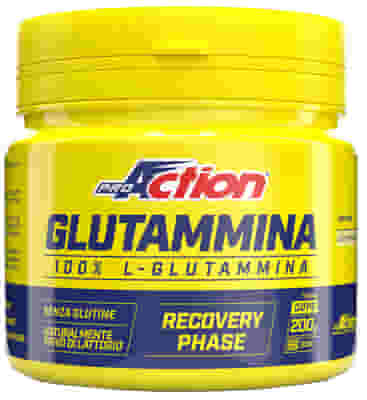 PROACTION GLUTAMMINA 200 G SENZA GLUTINE NATURALMENTE PRIVO DI LATTOSIO