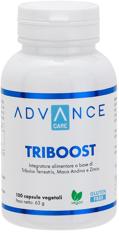ADVANCE CARE TRIBOOST 100 CAPSULE VEGETALI SENZA GLUTINE