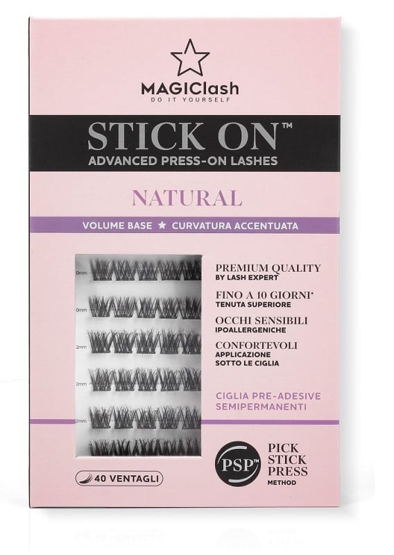 MAGICLASH STICK-ON NATURAL 40 PEZZI
