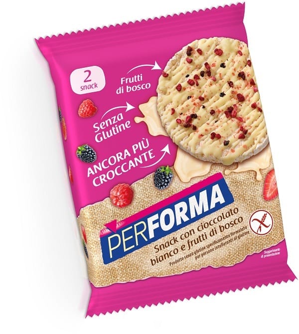 PERFORMA GALLETTE CIOCCOLATO BIANCO & FRUTTI DI BOSCO 33 G