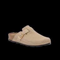 BORA CLOG LEASUE W DARK BEIGE 39