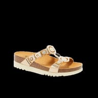 NEW BOGOTA' WEDGE TEXSAT W LIGHT GOLD/WHITE 37