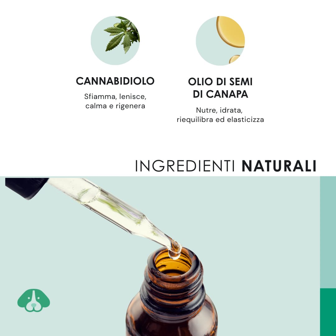Eusphera CBD OIL DOG - Olio rilassante per cane