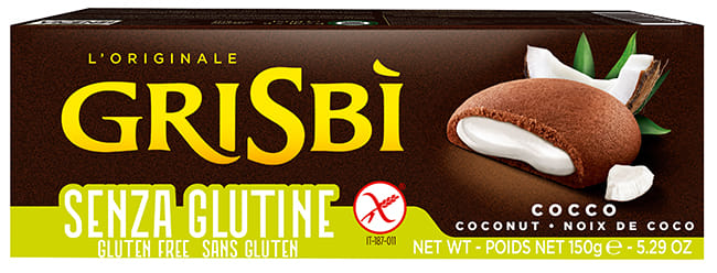 GRISBI' COCCO SENZA GLUTINE 150 G